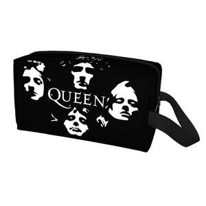 Queen Bohemian Rhapsody Travel Bag Freddie Mercury LARGE Cosmetics Toiletries